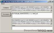 RSP String Compress OCX screenshot
